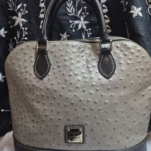 Dooney & Bourke Cream and Black Women's Bag